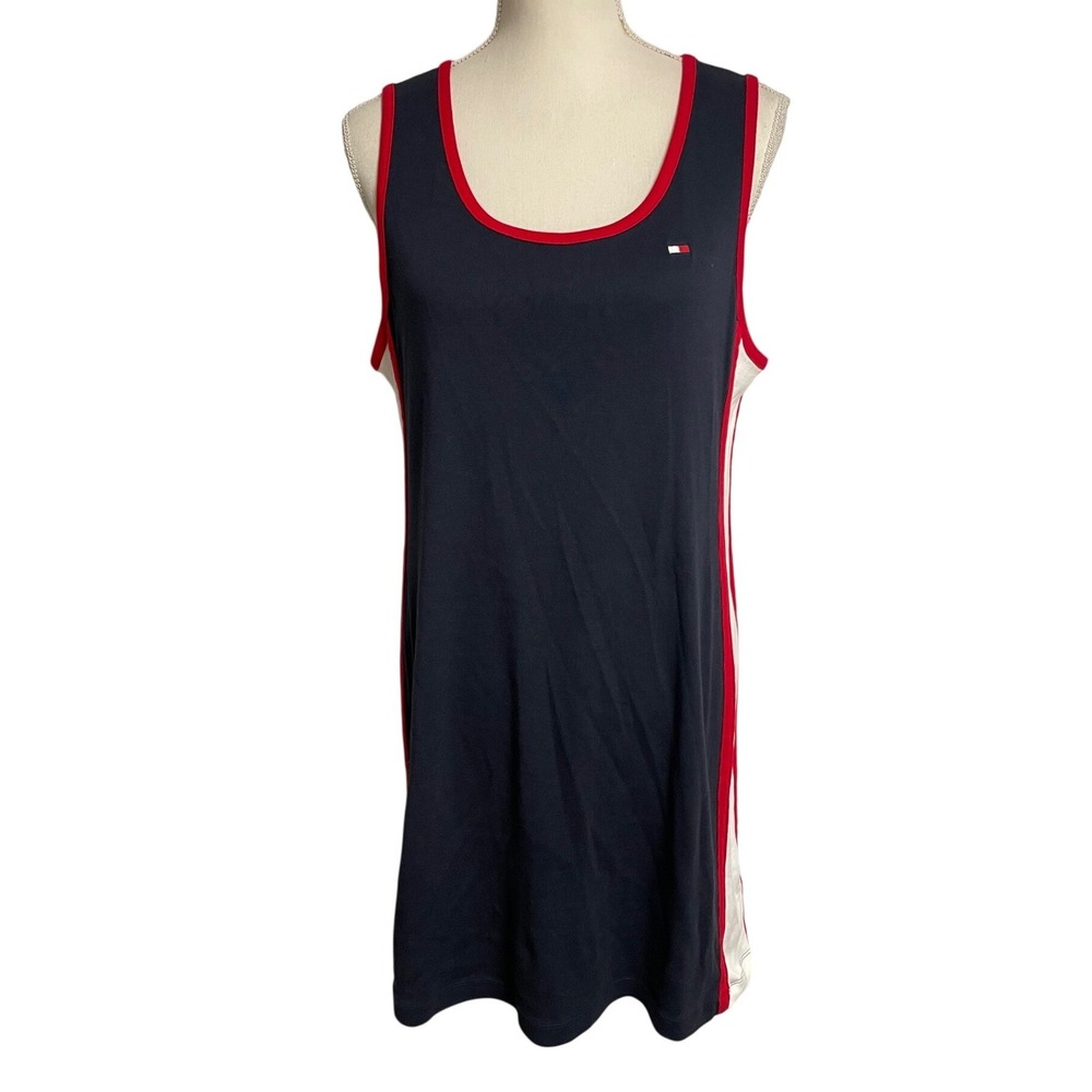 Tommy Hilfiger Sleeveless Colorblock Dress Women's Large